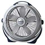 Lasko 3300 Wind Machine Air Circulator Portable High Velocity Floor Fans, for Indoor Home Cooling Breezes and, White Noise in Bedroom