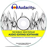 Audacity® 2020 Newest Professional Pro Audio Music Editing Recording Software Win 10,8,7,*Vista* And XP Mac OS X Linux