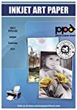 PPD Inkjet Canvas 100% Real Printable Cotton 13x19' 340gsm 125lbs x 10 Sheets PPD-85-10