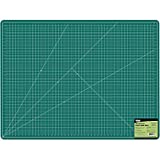 US Art Supply 36' x 48' GREEN/BLACK Professional Self Healing 5-Ply Double Sided Durable Non-Slip PVC Cutting Mat Scrapbooking, Quilting, SewingArts & Craft