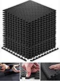 Walsai Exercise Mats Puzzle Foam Mats Gym Flooring Mat Cover 20 SQ.FT Interlocking Foam Mats with EVA Foam Floor Tiles for Home Gym Equipment Workouts