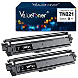 Valuetoner Compatible Toner Cartridge Replacement for Brother TN221BK TN221 TN 221 to use with HL-3140CW HL-3150CDN HL-3170CDW MFC-9330CDW HL-3180CDW MFC-9130CW Printer ( Black,2 Pack )