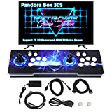 SupYaque Pandora Box Retro Video Arcade Games Console Support 3D Games Built-in 5000 Games,Search Games Function,Favorite List,1280x720P with Double Players Control Joystick (Blue)