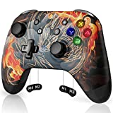 EasySMX Switch Pro Controller for Nintendo Switch/Lite/OLED, PC Controller, Wireless Switch Controller with 4 Programmable Buttons, Dual Vibration, Turbo, Motion Control, LED Light, Wake up Function