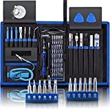 ZLX&LU Precision Computer Repair Tool Kit, Professional 80 IN 1 PC Screwdriver Set, Best Laptop Gamer Gifts, Suitable for MacBook, Cell Phone, iPhone, Game Console and Electronics Maintenance