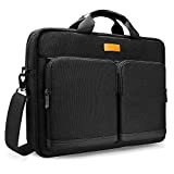 tomtoc Laptop Shoulder Bag, 15.6 Inch Laptop Briefcase Messenger Bag Case Sleeve Fits Up to 15 Inch MacBook 15.6 Inch Asus Acer Dell Lenovo HP Laptop