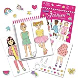 Educational Insights PaperCraft Fashion Parade, Paper Dolls, Fashion Boutique Toy, Ages 3+