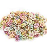 Mini Silk Daisy 50pcs 2.5cm Multicolor Artificial Flowers Heads DIY Scrapbooking Home Wedding Christmas Decoration Garland Wreath Accessories Craft