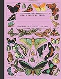Graph Paper Notebook: Large Quad Ruled Grid Composition Book for School, College and University Math, Science, Art and Engineering Students/Engineers ... Design- 5x5 8.5x11 inches 100 lined Pages
