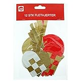 ScandinavianShoppe Heart Basket Paper Ornaments - 12 PK.