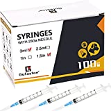 100Pack 3ml/cc with 23Ga 1.5” Safety Individually Wrapped