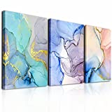 Abstract Wall Decor For Living Room Canvas Wall Art Paintings For Bedroom Colorful Color Abstract Wall Artworks Pictures For Office Kitchen Decoration Bathroom Home Decorations Art 3 Piece 12x16 Inch