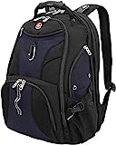 SwissGear 1900 Scansmart TSA 17-Inch Laptop Backpack, Blue/Black