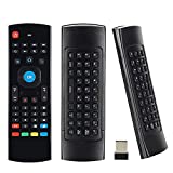 CHUNGHOP MX3 Air Mouse Mini Keyboard Wireless Remote, 2.4G Multifunctional Fly Mouse with Infrared Learning for Android Smart TV Box, 3-Gyro and 3-Gsensor, Projector HTPC Mini PC, PS3/4 Xbox 360