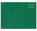 OLFA 18' x 24' Self Healing Rotary Cutting Mat (RM-SG) - Double Sided 18x24 Inch Cutting Mat with Grid for Quilting, Sewing, Fabric, & Crafts, Designed for Use with Rotary Cutters (Green)