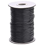 Livder 175 Yards 1 mm Waxed Polyester Cord Thread Bracelet Necklace String Wire for Jewelry Making Beading Crafting