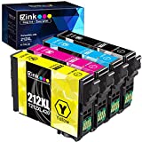 E-Z Ink (TM) Remanufactured Ink Cartridge Replacement for Epson 212XL T212XL 212 XL T212 to use with XP-4100 XP-4105 WF-2830 WF-2850 Printer (1 Black, 1 Cyan, 1 Magenta, 1 Yellow, 4 Pack)
