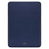 Comfyable Laptop Sleeve 13 Inch Precisely Compatible with MacBook Pro M2 2022 M1 2020-2016 & Mac Air M2 2022 M1 2020, Not Fit Old Versioned MBA/MBP, Faux Leather Cover Case, Midnight Blue
