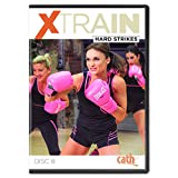 Cathe Friedrich XTrain Series Hard Strikes Kickboxing DVD Workout For Women - Cathe Friedrich: Rockout Knockout Kickboxing Workout DVD For Women - Use For Aerobics Conditioning, Weight Loss, Fat Burning and Kickbox Cardio