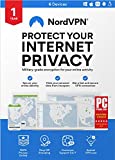 NordVPN 1-Year VPN & Cybersecurity Software Subscription For 6 Devices - Block Malware, Malicious Links & Ads, Protect Personal Information