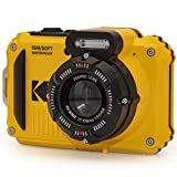 KODAK PIXPRO WPZ2 Rugged Waterproof Digital Camera 16MP 4X Optical Zoom 2.7' LCD Full HD Video, Yellow