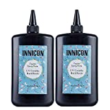 INNICON 250gX2 UV Crystal Epoxy Resin Clear No Mixing UV Glue Quick CuringFor DIY Handmade Jewelry Craft Pendants Charms Necklaces Earrings Making
