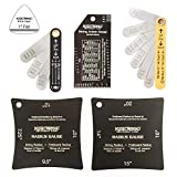 MusicNomad Precision 6 pc. Guitar Setup Gauge Tool Set - Plus 24 pg. Instructional Booklet and Storage Case (MN604)