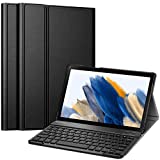 Fintie Keyboard Case for Samsung Galaxy Tab A8 10.5 Inch 2022 Model (SM-X200/X205/X207), Slim Lightweight Stand Cover with Magnetically Detachable Wireless Bluetooth Keyboard, Black