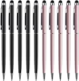 Stylus Pens for Touch Screens anngrowy Stylus Pen Universal Stylus Ballpoint Pen 2 in 1 Stylists Pens for iPad iPhone Tablet Laptops Kindle Samsung Galaxy All Capacitive Touch Screens