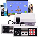Mini Retro Game Console Built-in 620 Video Games Handheld Game Player 8-Bit Family TV Video Games Console with 2 Controllers AV Output Plug and Play