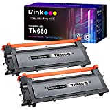 E-Z Ink (TM) Compatible Toner Cartridge Replacement for Brother TN660 TN630 High Yield Compatible with HL-L2300D HL-L2380DW HL-L2320D DCP-L2540DW MFC-L2700DW MFC-L2685DW Printer Tray (Black, 2-Pack)