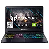 Acer Predator Triton 300 Gaming Laptop, Intel i7-10750H, NVIDIA GeForce RTX 2070 Max-Q, 15.6' FHD 240Hz 3ms IPS Display, 16GB Dual-Channel DDR4, 512GB NVMe SSD, WiFi 6, RGB Backlit KB, PT315-52-73WT