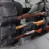KOSIBATE Truck Gun Rack, Seat Back Gun Rack for SUV Car Trunk Vehicle(Black, 2Pack)