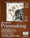 Strathmore Printmaking Paper Pad 8'X10'-20 Sheets -62433800