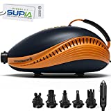 OutdoorMaster 20PSI High Pressure SUP Air Pump The Dolphin - Quick Air Inflator & Auto-Off, 12V DC Car Connector for Inflatable Stand Up Paddle Boards, Boats