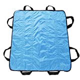 Positioning Bed Pad with Handles 48' X 40' Incontinence Mattress Bedding Protector Liner Underpad Straps for Easy Lift & Transfer Reusable Washable Waterproof Hospital Quality