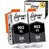 Smart Ink Compatible Ink Cartridge Replacement for HP 902XL 902 XL (2 Black, Combo Pack) to use with OfficeJet Pro 6978 6968 6970 6975 6960 Officejet 6962 6958 6950 6954 6951 6956 6961 6963 6964 6966