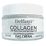 Delfanti Milano • COLLAGEN SCULPTING AND LIFTING Day Cream • with BLACK PEARL and RED ALGAE GEL• Made in Italy