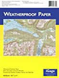 iGage Weatherproof Paper 8.5'x11' - 50 Sheets