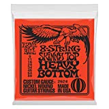 Ernie Ball 8-String Skinny Top Heavy Bottom Slinky Nickel Wound Electric Guitar Strings, 9-80 Gauge (P02624)