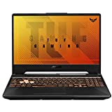 ASUS TUF Gaming A15 Gaming Laptop, 15.6” 144Hz Full HD IPS-Type Display, AMD Ryzen 5 4600H, GeForce GTX 1650 Ti, 8GB DDR4, 512GB PCIe SSD, RGB Keyboard, Windows 10 Home, Bonfire Black, FA506II-AS53