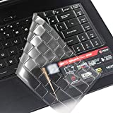 CaseBuy Premium Clear Keyboard Cover for MSI GS65 GF63 Stealth Thin 15.6'/MSI PS63 P65 WP65 WS65 15.6 Inch/MSI PS42 14 Inch Gaming Laptop, Ultra Thin Dustproof Protective Skin, TPU