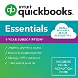 QuickBooks Online Essentials 2023, 12 Month Subscription [Online Code]