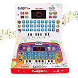 Toddler Girl Toys, Learning & Education Toys for Preschool Learning Activities Alphabet Learning, Multifunctional Baby Laptop Tablet, Idea Birthday Gifts for Boys Girls Kids