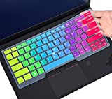 Colorful Keyboard Cover for Thinkpad X1 Carbon 14' 2019-2018(5th/6th/7th Gen)/ThinkPad X1 Yoga 2019 2018 2017, Thinkpad A475 L460 L470 T460 T460p T460s T470 T470p T470s T480 T480S L480, Rainbow