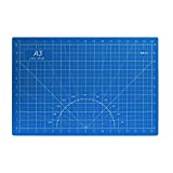A3 Self Healing Cutting Mat, 18' x 12' Double Sided 5-Layer Non-Slip Cutting Board for Sewing, Hobby, DIY, Quilting, Arts and Crafts Projects (Blue)