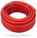 InstallGear 8 Gauge Ga Awg Red 25ft Power/Ground Cable True Spec and Soft Touch Wire