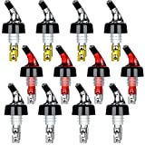Measured Liquor Bottle Pourers 12Packs — 1oz/30ml Quick Shot Bottle spout Pourer Drinks, Wine Pourers Cocktail Dispenser Home Bar Tools