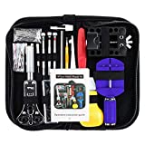 Vastar Watch Repair Kit Professional Spring Bar Tool Set, Watch Battery Replacement Tool Kit, Watch Link Removal Tool, Watch Band Link Pin Tool Set with Carrying Case