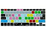 XSKN Premiere Pro Function Shortcuts PR hotkeys Silicone Keyboard Cover Skins Compatible with 2015 and Earlier Released MacBook Air 13 MacBook Pro 13 15 17 (Both Valid in US Version and EU Version)